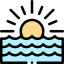 Sunset icon 64x64