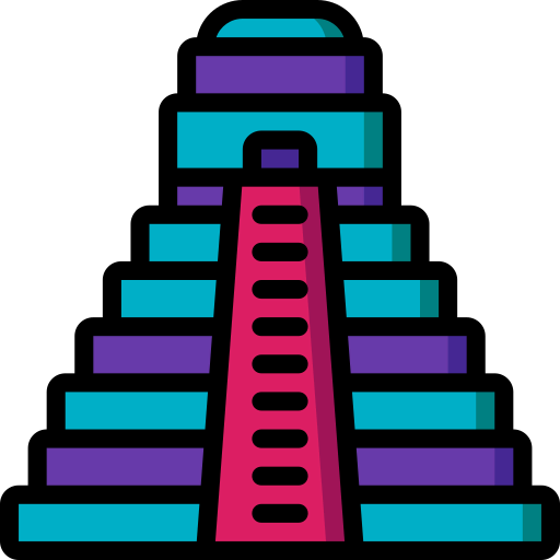 Aztec pyramid icône