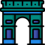 Arc de triomphe アイコン 64x64