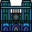 Notre dame アイコン 64x64
