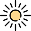Sun icon 64x64