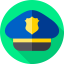 Police cap 图标 64x64