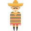 Mexican man icon 64x64