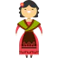 Spanish woman icon 64x64