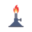 Бунзеновская горелка иконка 64x64