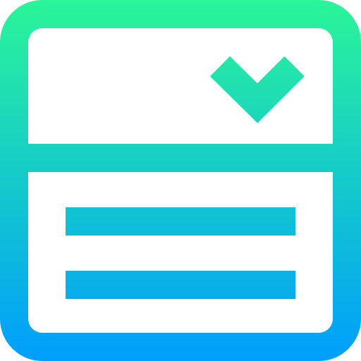 Drop down іконка