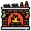 Fireplace 图标 64x64