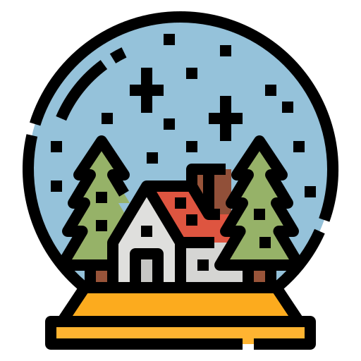 Snow globe icon