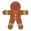Gingerbread man іконка 64x64