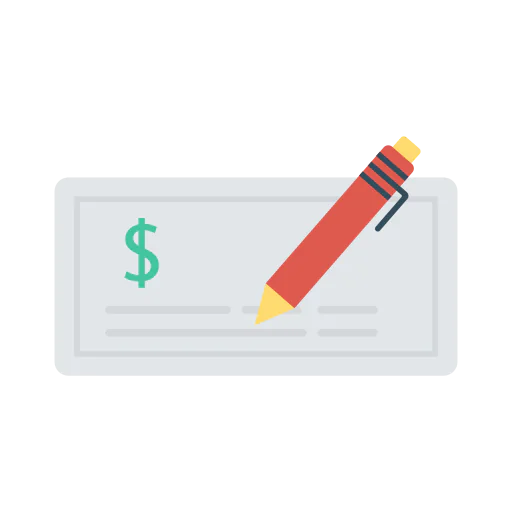 Cheque icon