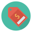 Price tag icon 64x64