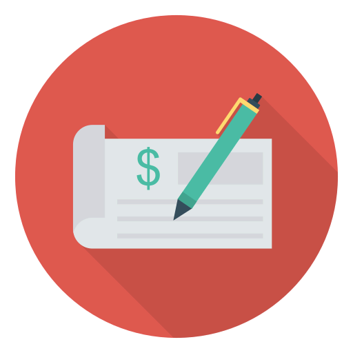 Cheque icon