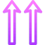 Up arrows biểu tượng 64x64