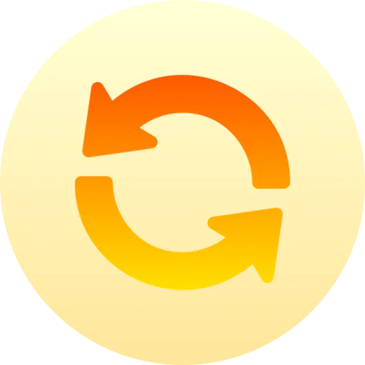 Circular arrow icon