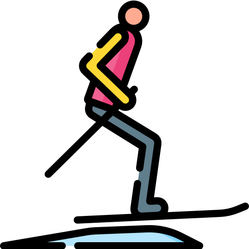 Skiing icon