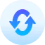 Circular arrows icon 64x64