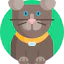 Scottish fold cat Symbol 64x64