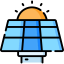 Solar panel アイコン 64x64