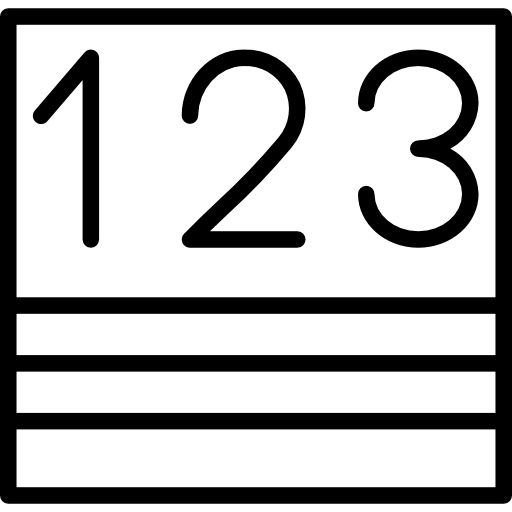 Numbers Symbol