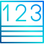 Numbers ícono 64x64