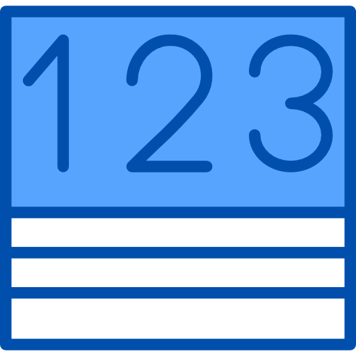 Numbers icon