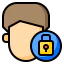 Facial recognition アイコン 64x64
