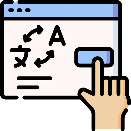 Language learning icon
