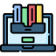 Online library icon 64x64