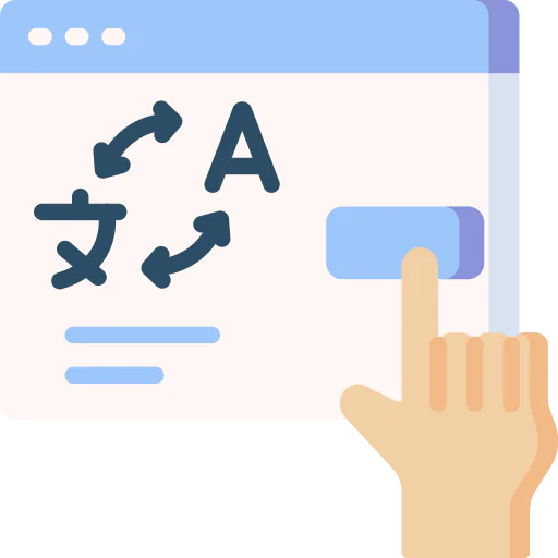 Language learning icon