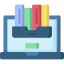 Online library アイコン 64x64