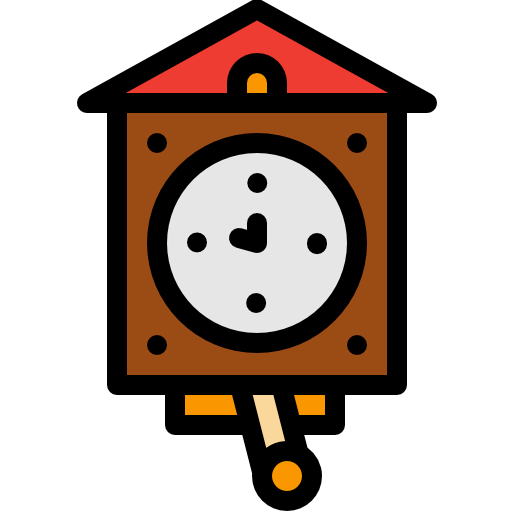 Cuckoo clock icon