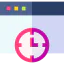 Clock icon 64x64
