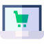 Online shopping icon 64x64