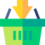 Shopping basket icon 64x64