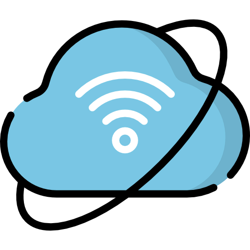 Computing cloud іконка