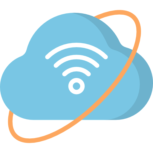 Computing cloud icon