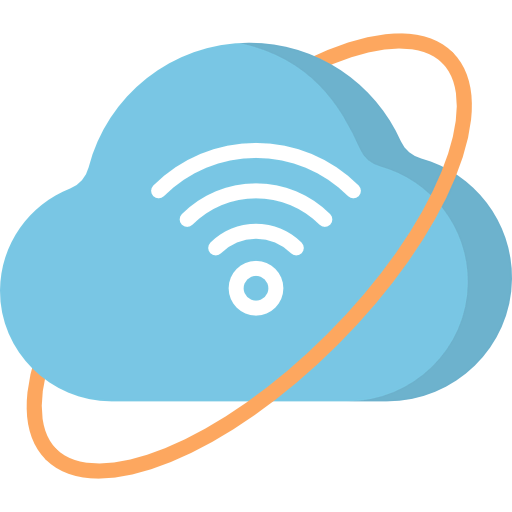 Computing cloud ícono