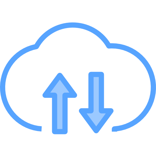 Cloud computing icône