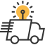 Delivery truck icon 64x64