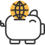 Piggy bank icon 64x64