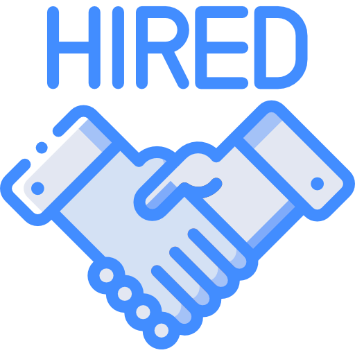 Hired icon