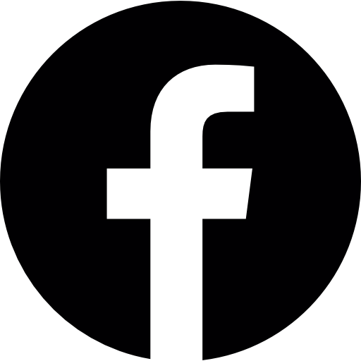 Facebook circular logo icon