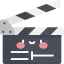 Clapperboard Ikona 64x64