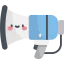 Megaphone Ikona 64x64