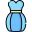 Strapless dress icon 64x64