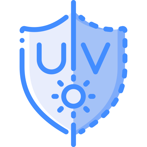 UV protection icon