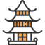 Pagoda Ikona 64x64