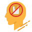 No plastic bags icon 64x64