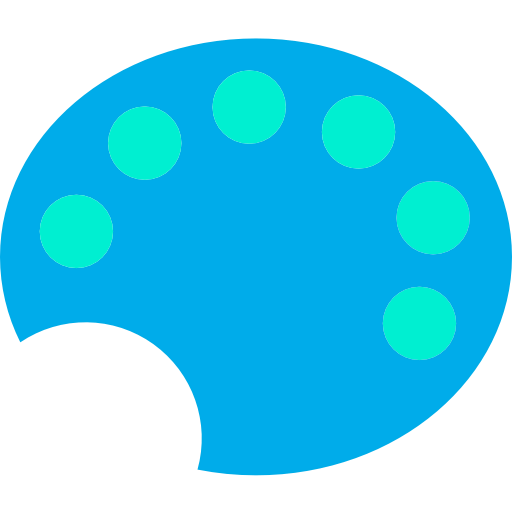 Paint palette icon