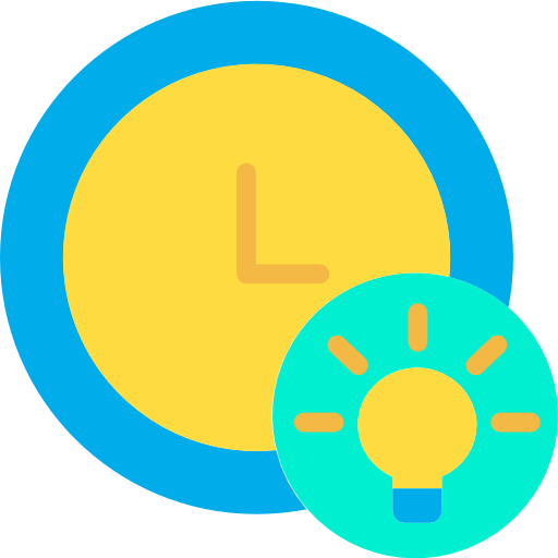 Wall clock icon